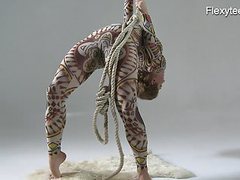 DirtySexNet presents: Anka the nudist showing her talent