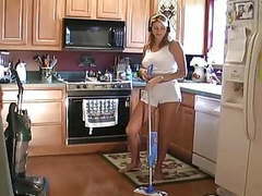 DirtySexNet presents: Celeste pantyhose kitchen
