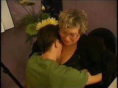 DirtySexNet presents: Bbw granny teacher fucks student