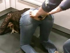 DirtySexNet presents: Anal champagne bottle insertion