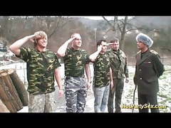 DirtySexNet presents: Military girl gets fucked by her team