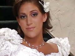 DirtySexNet presents: Bride & a hottie share a big cock