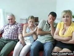 DirtySexNet presents: Older couple seduces newlyweds
