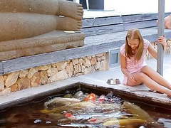 DirtySexNet presents: Playing with fishes makes me hunger for anal sex (720p)