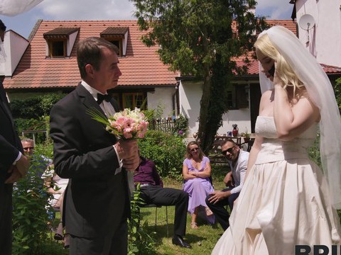 DirtySexNet presents: Blonde vera jarw having fun while being fucked during wedding