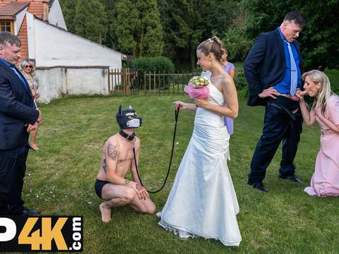 DirtySexNet presents: Bride4k. lovely love scene. hot sex with andrea