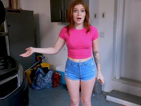 DirtySexNet presents: Redhead katerina deville with hot ass sucking a dick - hd