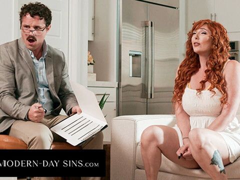 DirtySexNet presents: Modern-day sins - pervert therapist is obsessed with redhead milf lauren phillips's stunning body