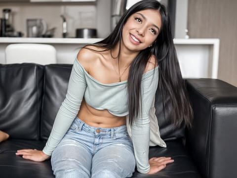 DirtySexNet presents: Cute tiny teen latina tight pussy banged hard at amateur casting