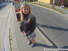 DirtySexNet presents: Fucking glasses - fucked for cash before a date