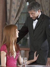 DirtySexNet presents: Cute teenager fucking the senior teacher for better grades