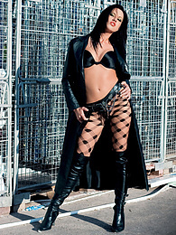 DirtySexNet presents: Lollybadcock Has a Horny Photoshoot With Dildos Outdoors