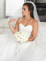 DirtySexNet presents: Bootylicious bride Kelsi Monroe screws a handsome officiant on her wedding day